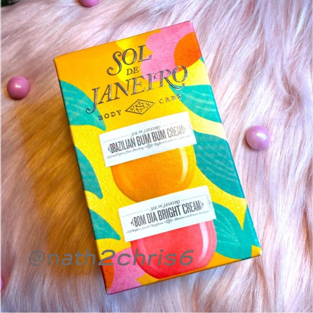 Sol de Janeiro Mini Deluxe Duo (Bum Bum and Bom Dia Bright) NIB